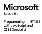 Programming in HTML5 with JavaScript and CSS3 Specialist